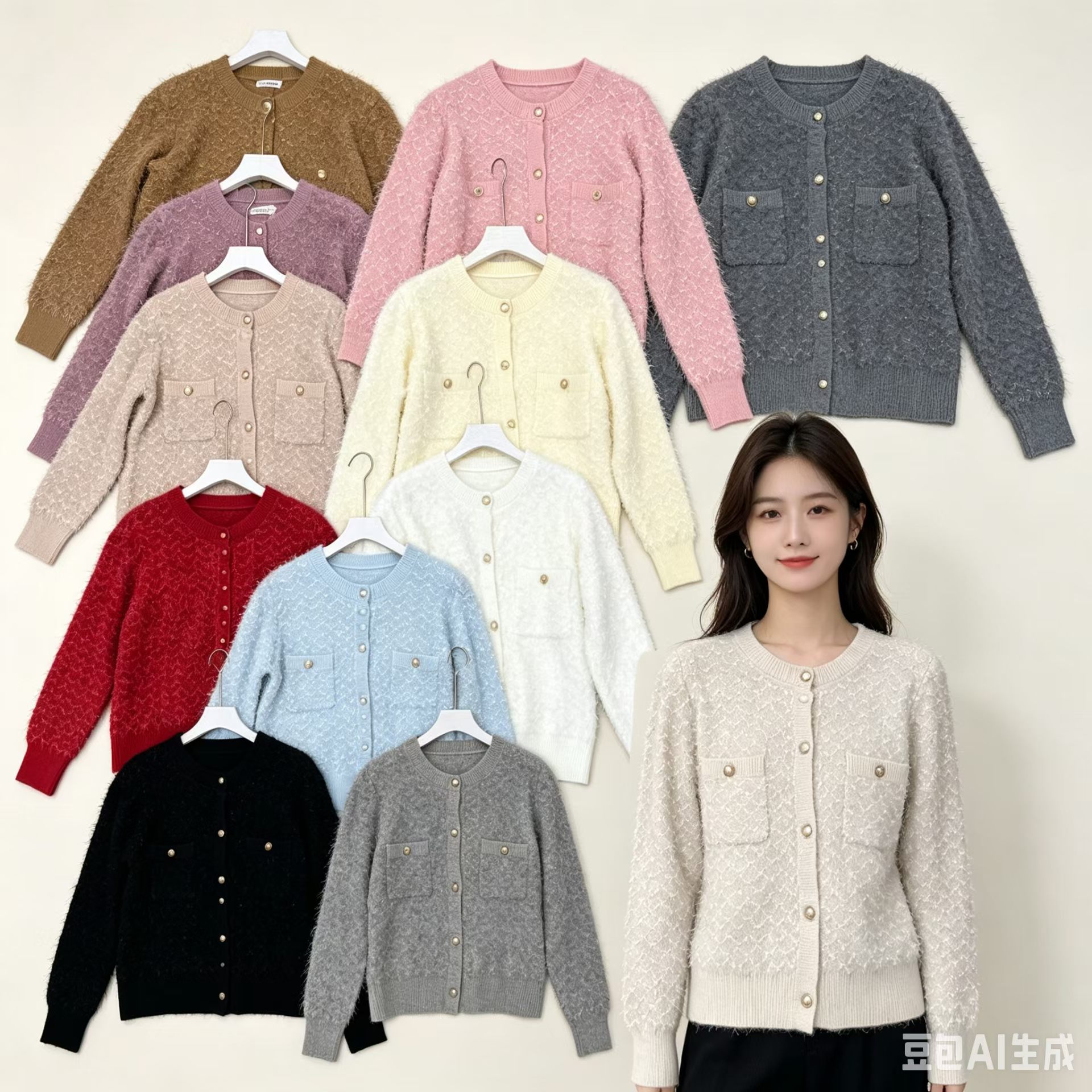 Tassel Knit Cardigan