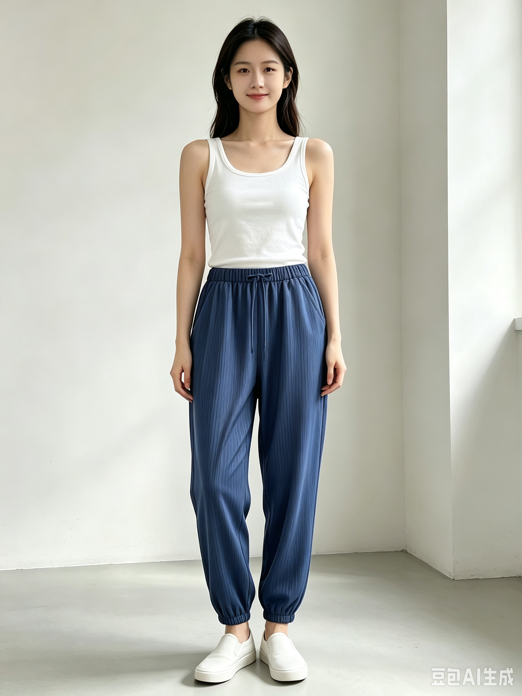 Elastic Waist Jogger Pants